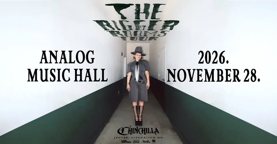 ÚJ DÁTUM: CHINCHILLA | koncert Budapesten (Analog Music Hall)
