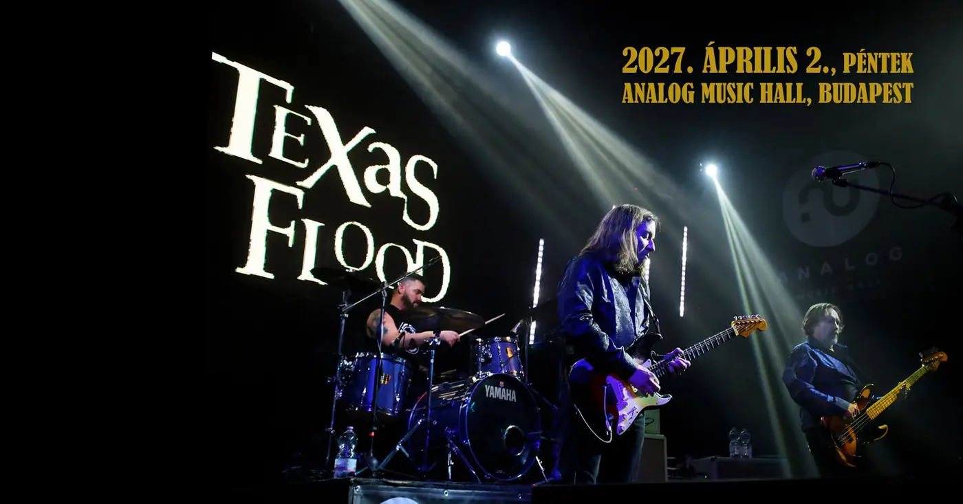 Tommy Katona & Texas Flood koncert Budapesten (Analog Music Hall)