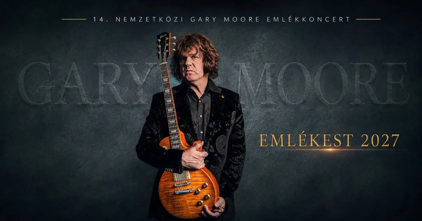 Gary Moore Emlékest 2027 koncert Budapesten (Analog Music Hall)
