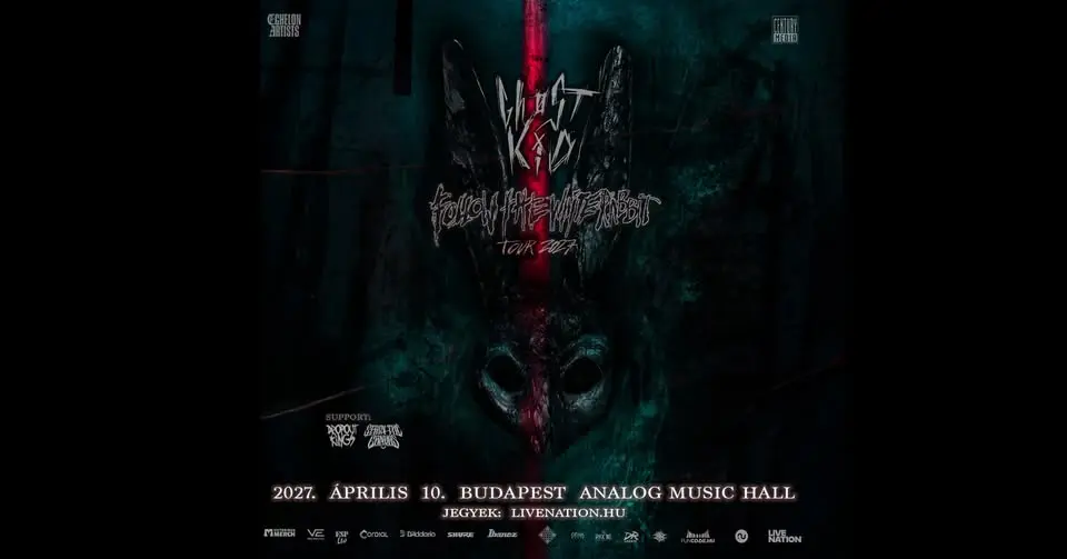 ÚJ DÁTUM: Ghøstkid, support: Dropout Kings, Stain The Canvas | Analog Music Hall 2027 koncert Budapesten (Analog Music Hall)