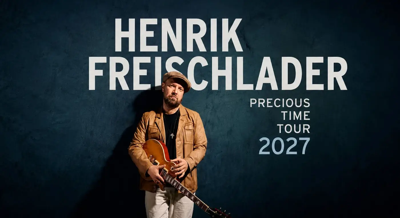 Henrik Freischlader: Precious Time Tour 2027 || koncert Budapesten (Analog Music Hall)