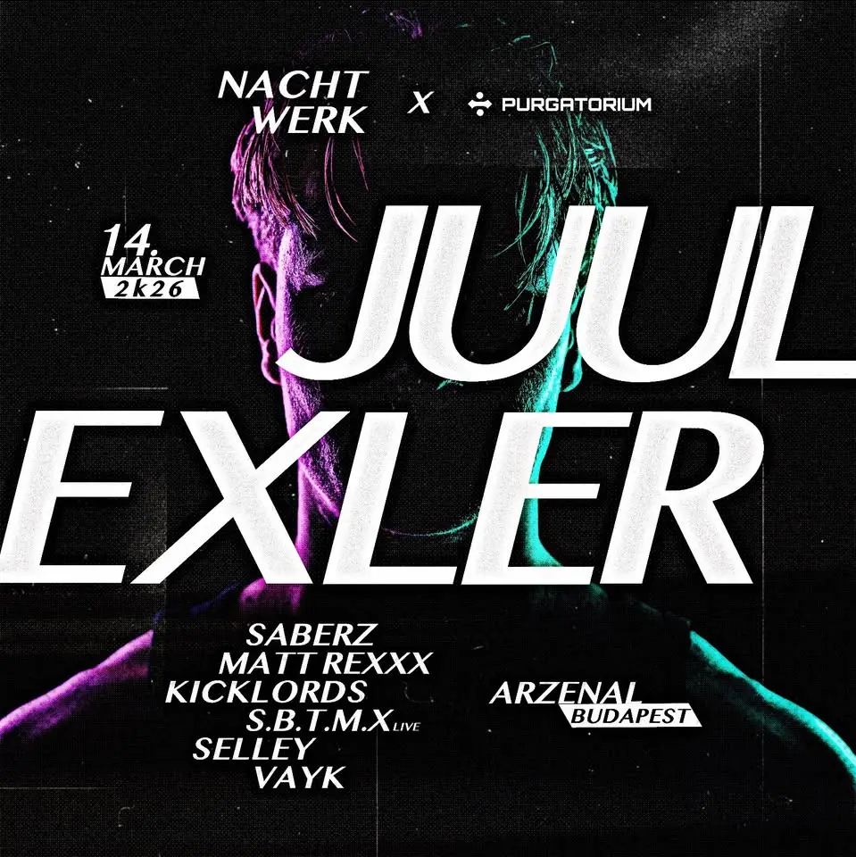 NACHTWERK I PURGATORIUM RAVE I 03.14. I JUUL EXLER I ARZENÁL I BUDAPEST