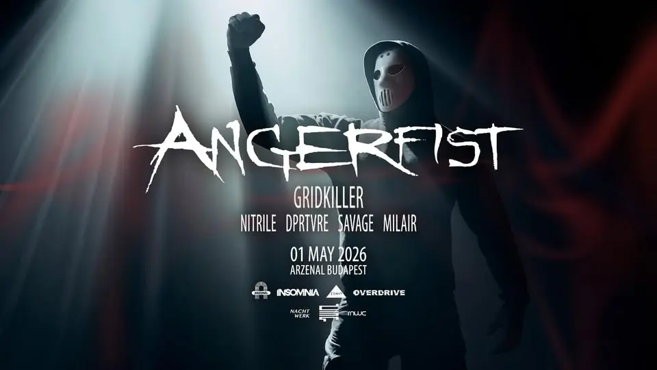 Angerfist koncert Budapesten – Arzenál Budapest
