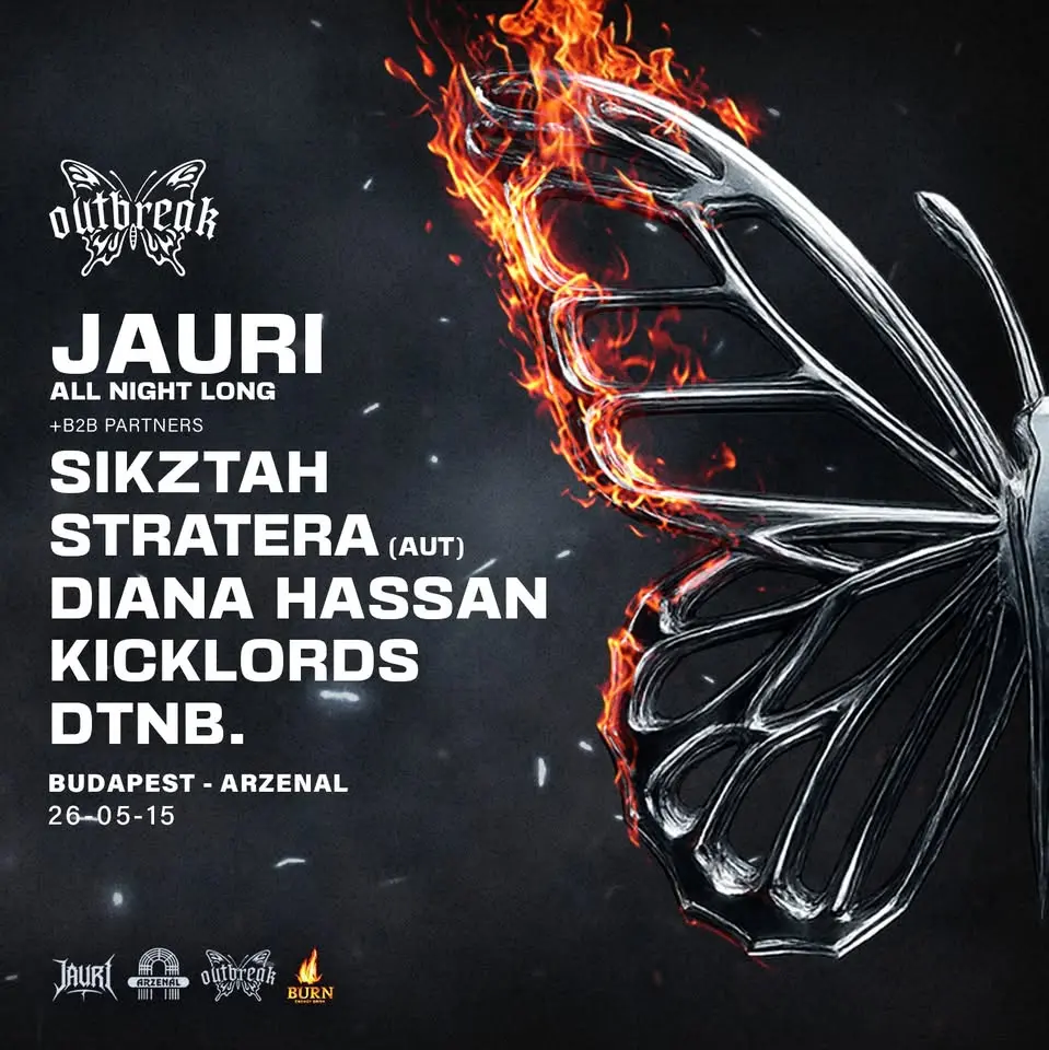 JAURI BIRTHDAY - B2B ALL NIGHT LONG koncert Budapesten (Arzenál Budapest)