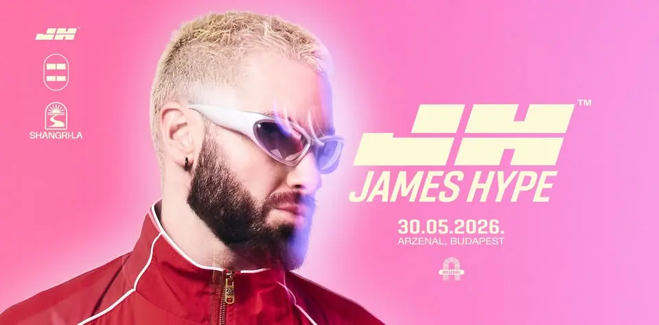 James Hype at Arzenál koncert Budapesten (Arzenál Budapest)