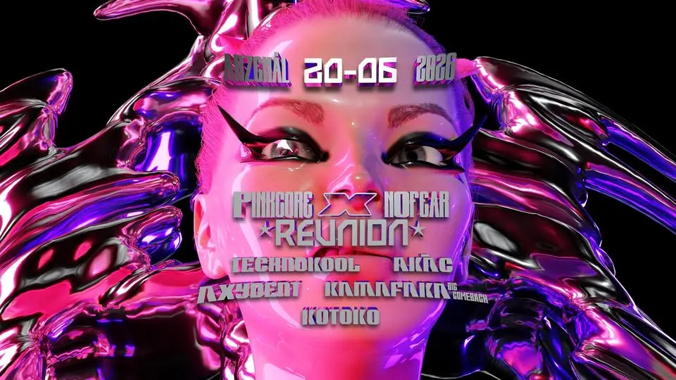 Pinkcore x NoFear ⋆⭒★ Reunion ★⭒⋆ rave esemény Budapesten