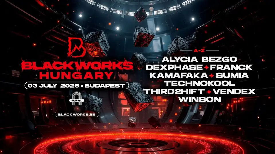 BLACKWORKS HUNGARY koncert Budapesten (Arzenál Budapest)