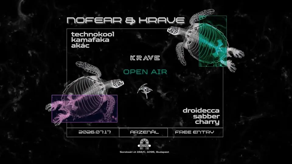 KRave x NoFear Open-Air  @ Arzenal (Ingyenes / Free) koncert Budapesten (Arzenál Budapest)