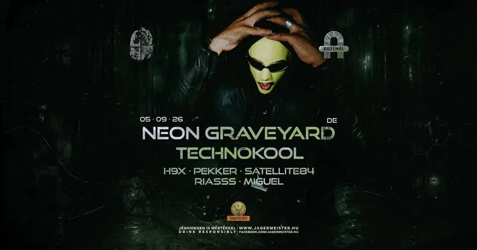 ELYSIUM SUMMER CLOSING w/ NEON GRAVEYARD + TECHNOKOOL | 09.05 koncert Budapesten (Arzenál Budapest)