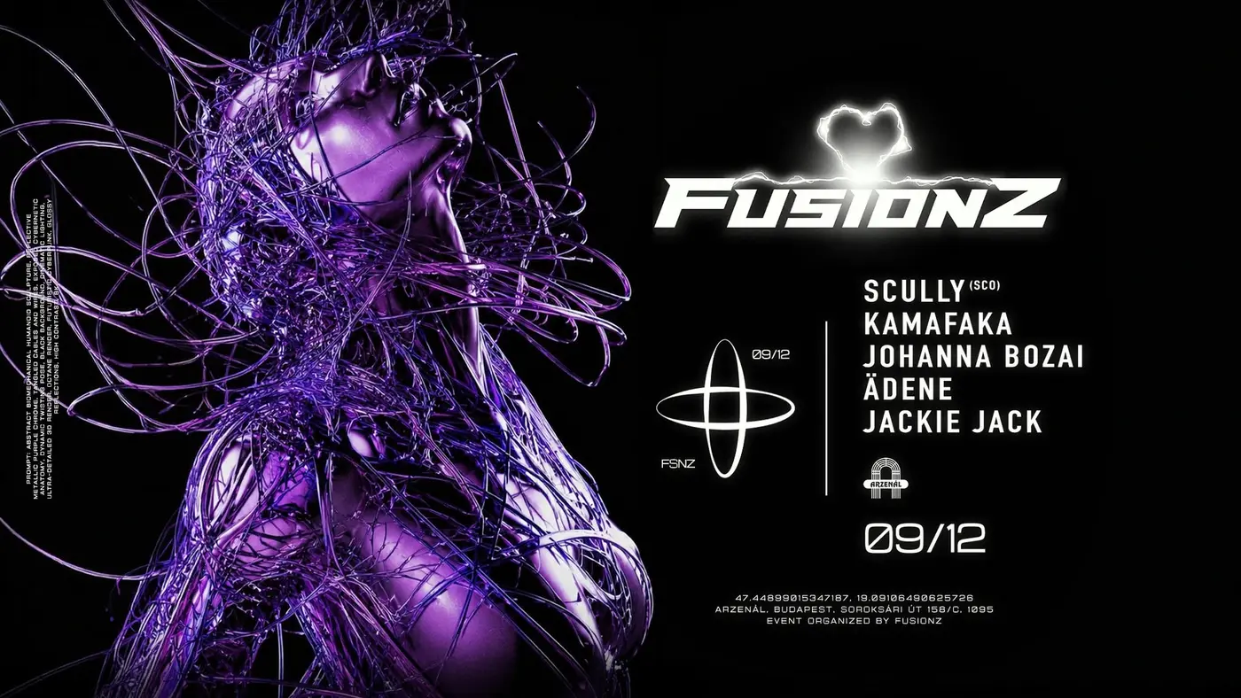 FUSIONZ pres. SCULLY (SCO) koncert Budapesten (Arzenál Budapest)