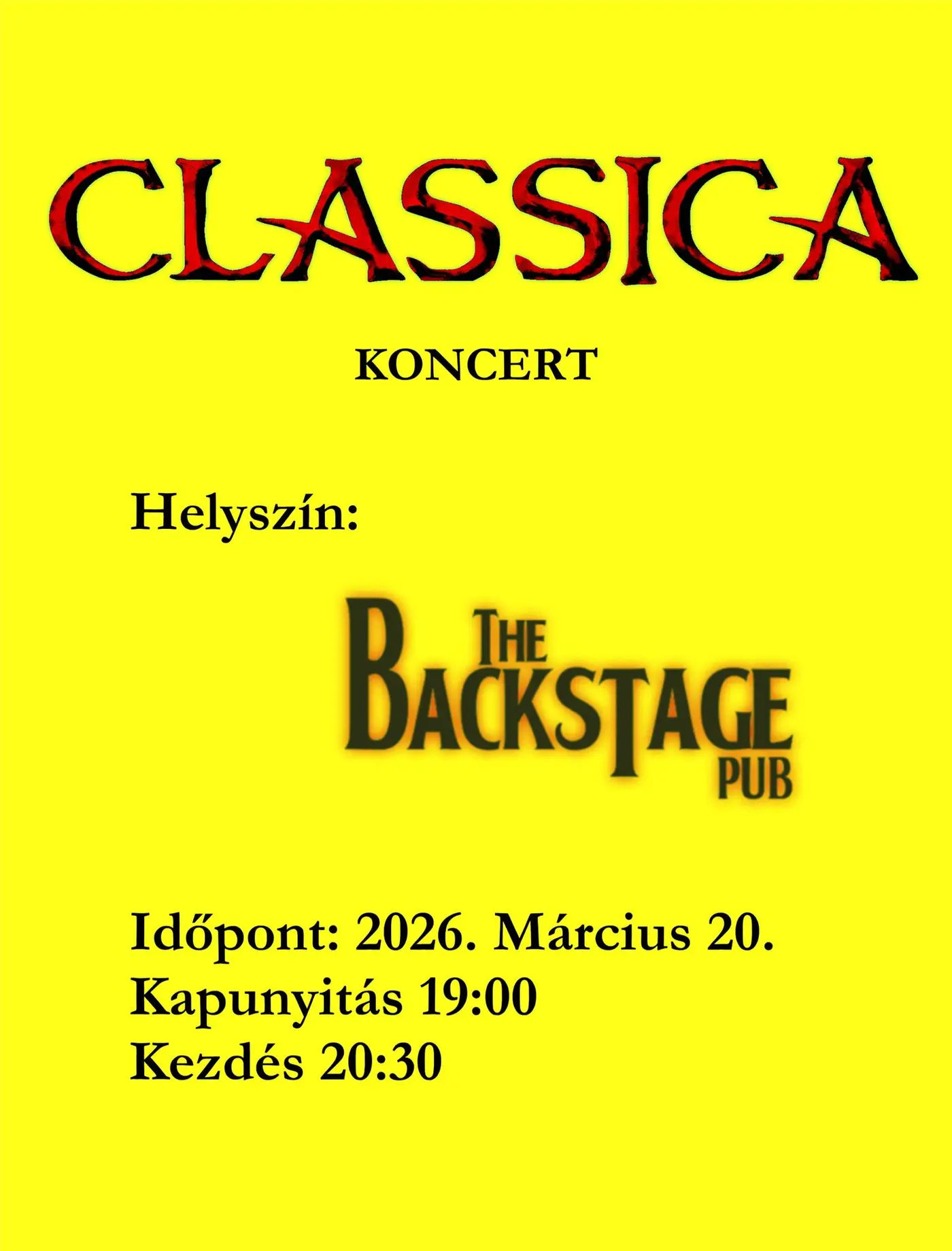 CLASSICA koncert