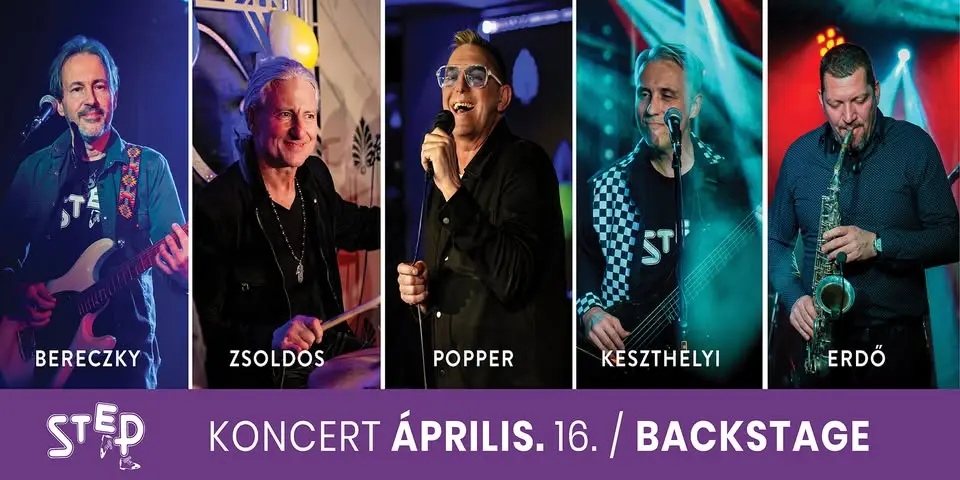 Step Koncert / 04.16. koncert Budapesten (BackStage Pub)