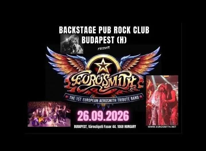 Eurosmith Live koncert Budapesten (BackStage Pub)