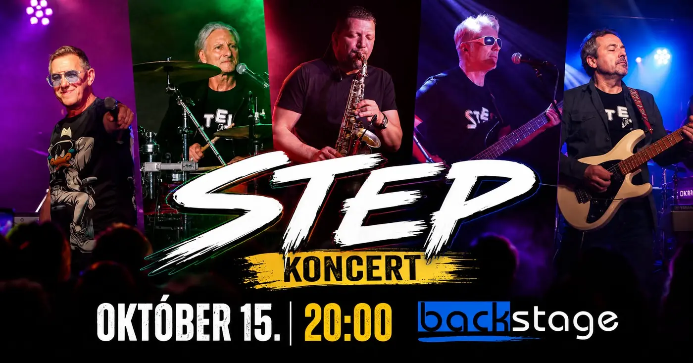 Step koncert koncert Budapesten (BackStage Pub)