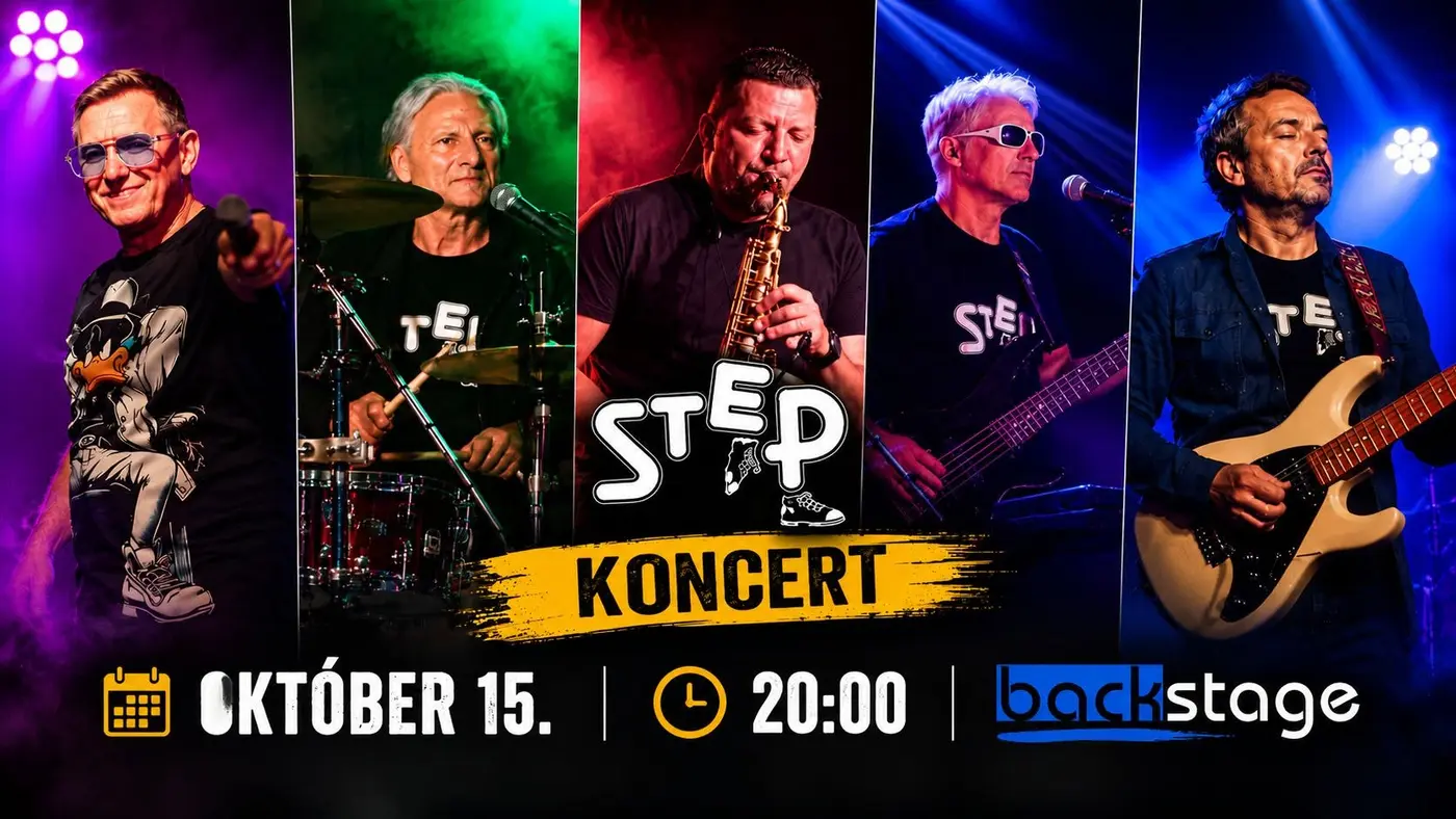 Step koncert koncert Budapesten – BackStage Pub