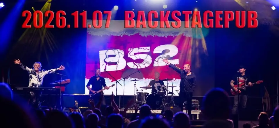 B52 koncert // koncert Budapesten (BackStage Pub)