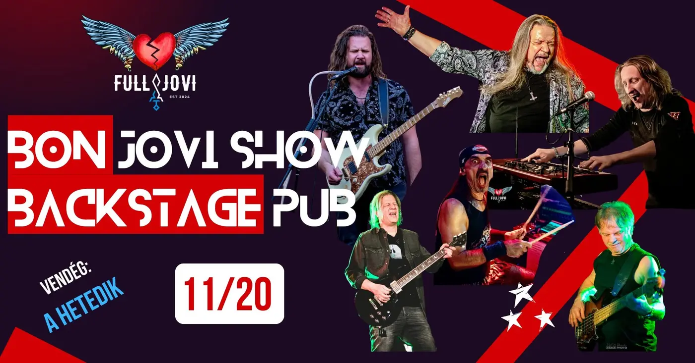 BON JOVI SHOW koncert Budapesten (BackStage Pub)