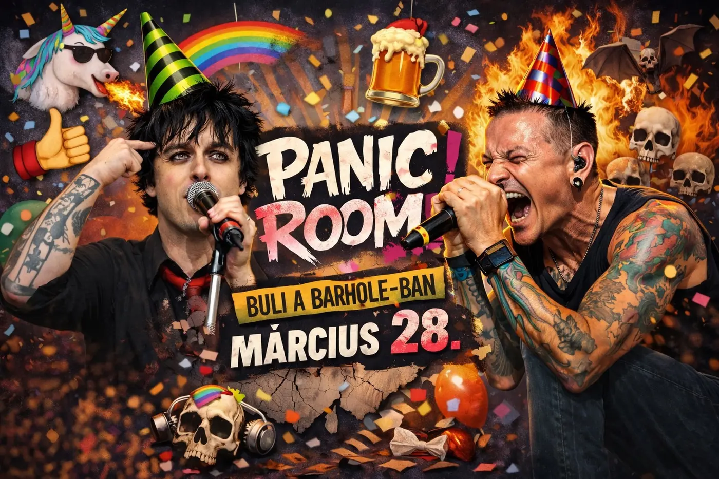 03.28 🔥 PANIC ROOM 🔥 presents: ACCIDENTAL METAL BIRTHDAY PARTY