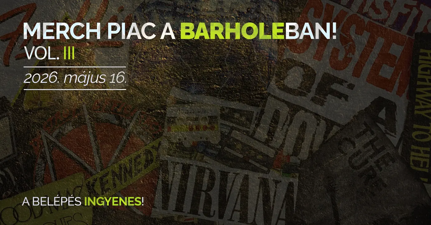Merch piac a BARHole-ban VOL 3