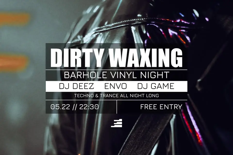 DIRTY WAXING - BARhole Vinyl Night koncert Budapesten (BAR Hole Music)
