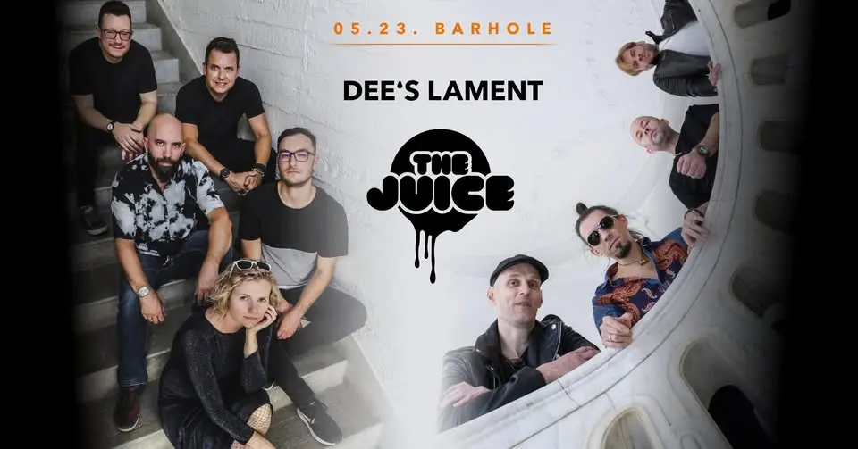 The Juice x Dee's Lament 'Metszetek' koncert Budapesten (BAR Hole Music)