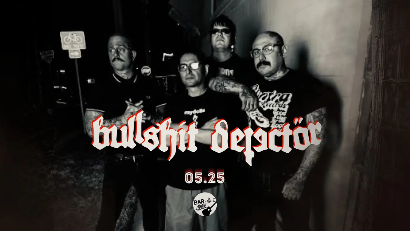 Bullshit Detector koncert Budapesten (BAR Hole Music)