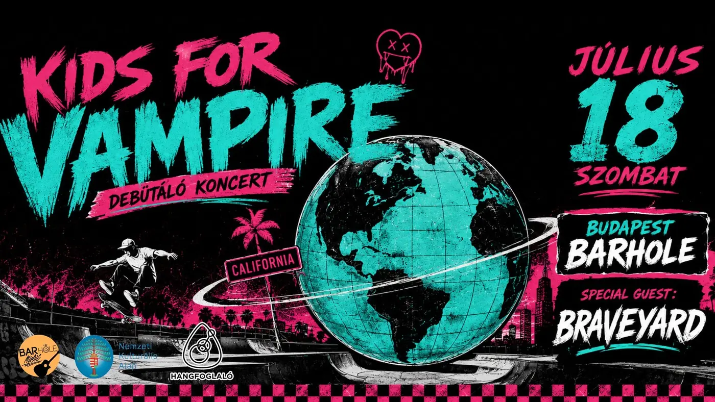 / vendég: BRAVEYARD koncert Budapesten (BAR Hole Music)