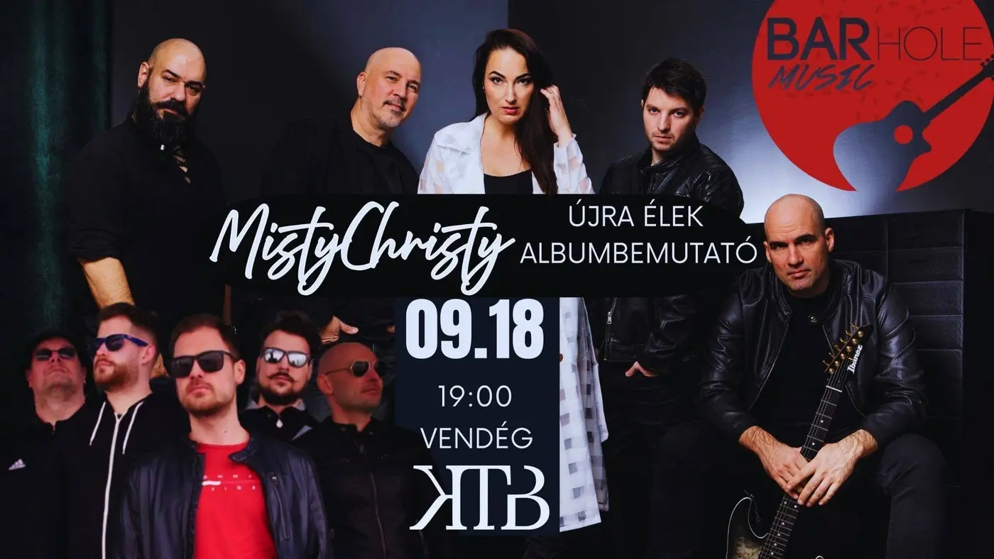 MistyChristy I Kovács Tamás Band koncert Budapesten (BAR Hole Music)