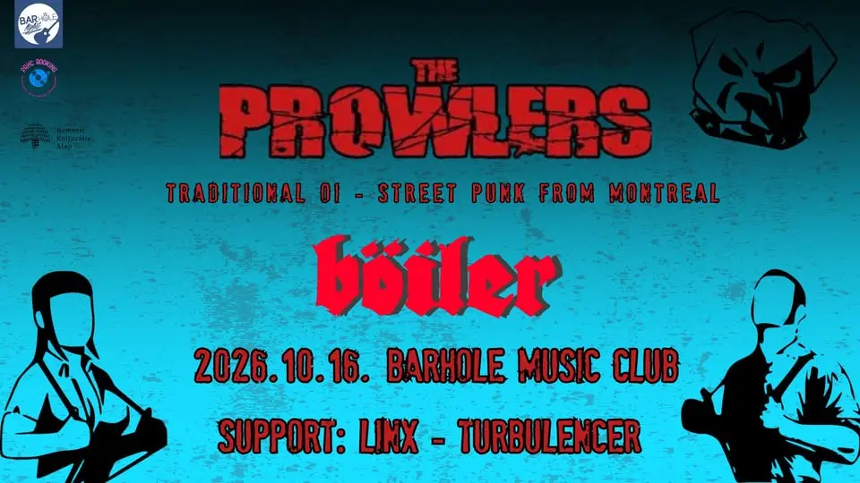 The Prowlers / BARHOLE koncert Budapesten (BAR Hole Music)