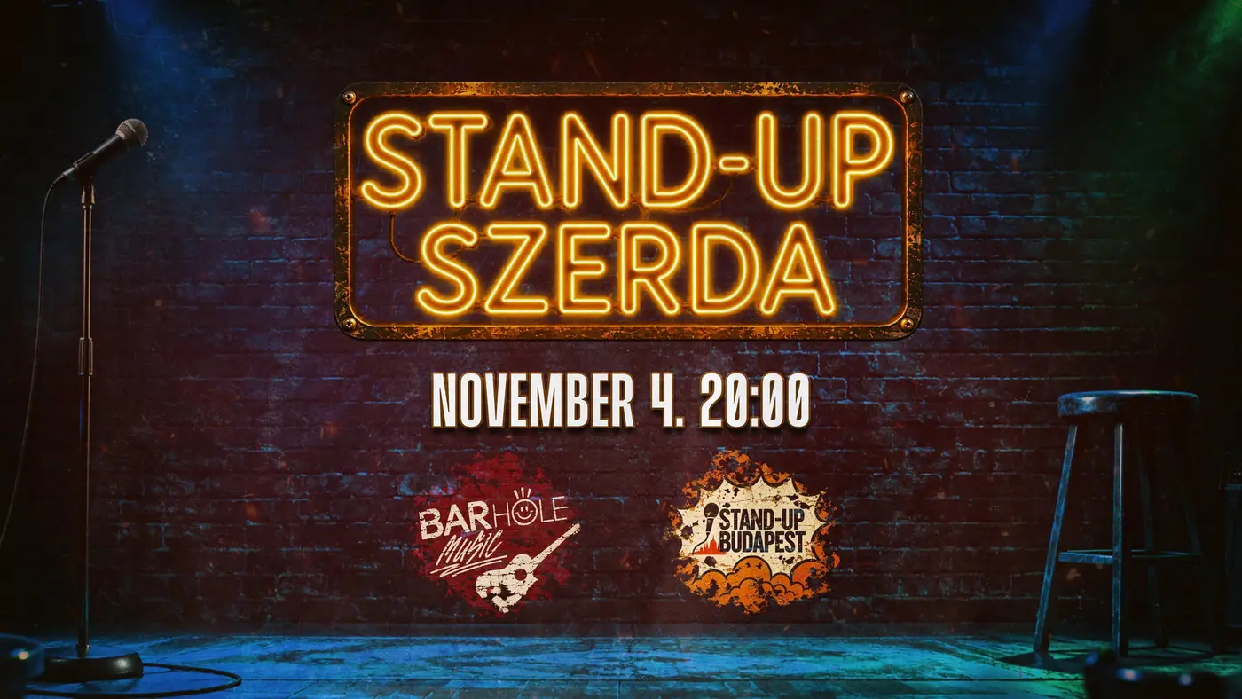 STAND-UP SZERDA a BARhole-ban // INGYENES koncert Budapesten (BAR Hole Music)