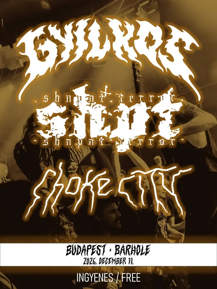 GYILKOS100 · SHAPAT TERROR · CHOKE CITY koncert Budapesten (BAR Hole Music)