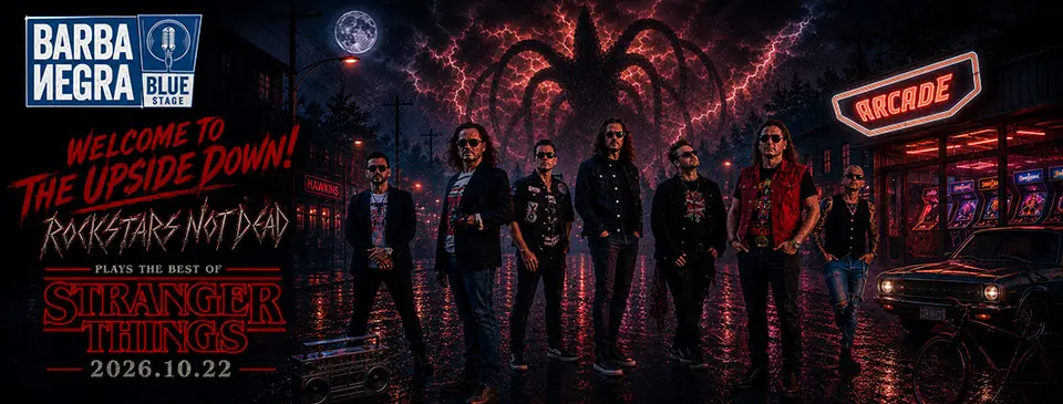 Rockstars Not Dead - Plays Stranger Things koncert Budapesten (Barba Negra)