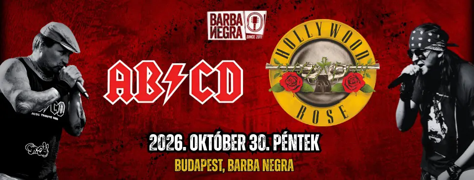 HOLLYWOOD ROSE | AB/CD koncert Budapesten (Barba Negra)