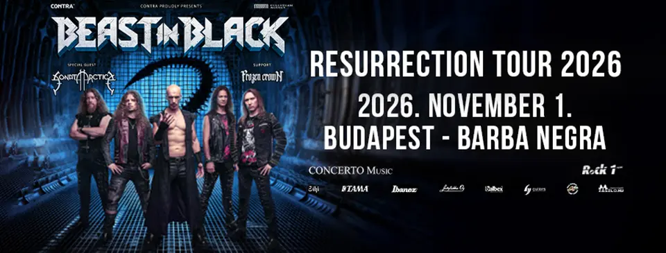 BEAST IN BLACK koncert Budapesten (Barba Negra)