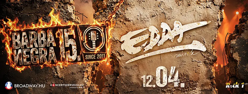 EDDA Művek koncert Budapesten (Barba Negra)