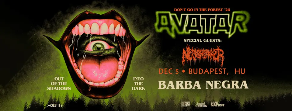 AVATAR koncert Budapesten (Barba Negra)