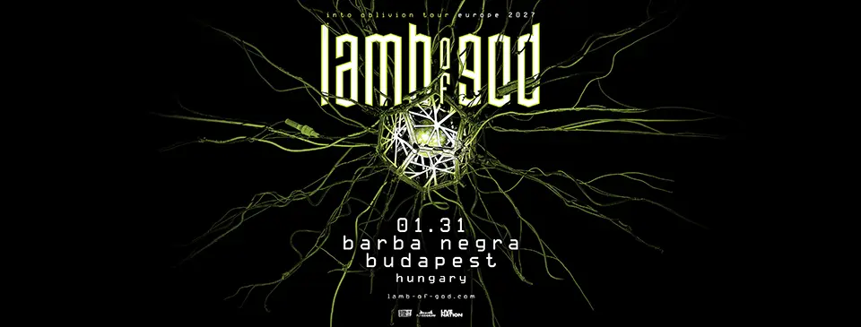 LAMB OF GOD koncert Budapesten (Barba Negra)
