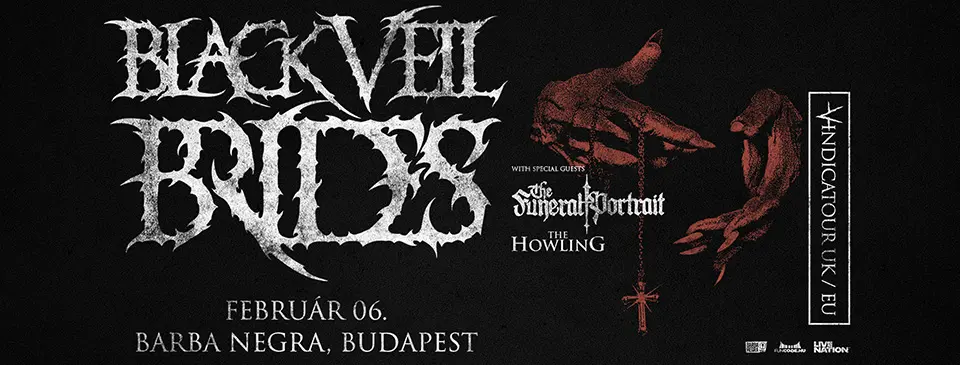 BLACK VEIL BRIDES koncert Budapesten (Barba Negra)