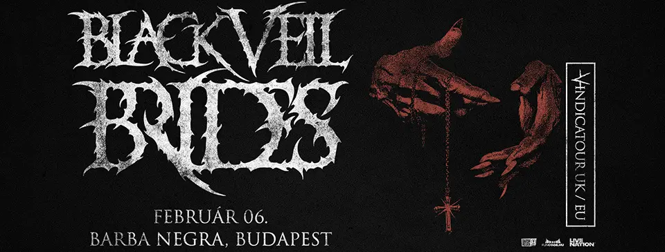 BLACK VEIL BRIDES koncert Budapesten (Barba Negra)