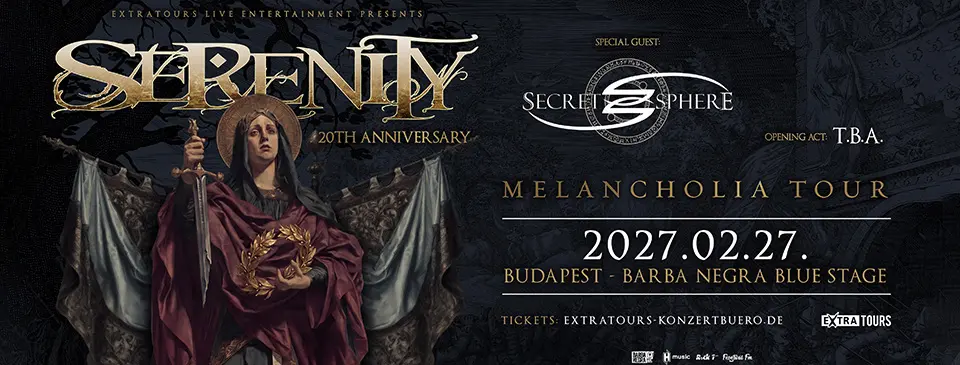 SERENITY koncert Budapesten (Barba Negra)