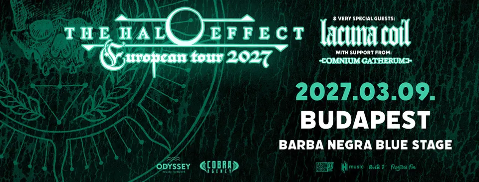 THE HALO EFFECT koncert Budapesten (Barba Negra)