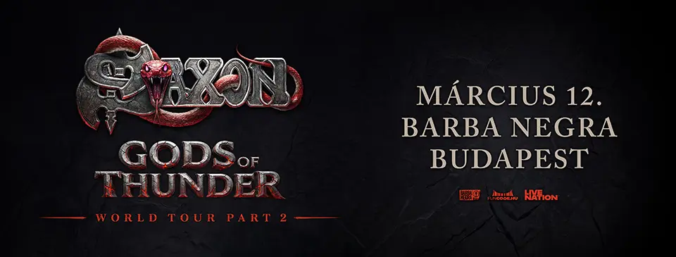 SAXON koncert Budapesten (Barba Negra)