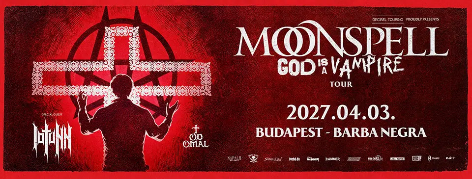MOONSPELL koncert Budapesten (Barba Negra)