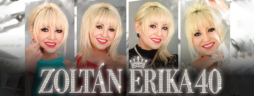ZOLTÁN ERIKA 40 - Szerelemre születtem koncert Budapesten (Barba Negra)
