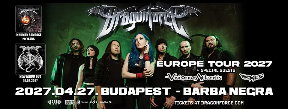 DRAGONFORCE koncert Budapesten (Barba Negra)