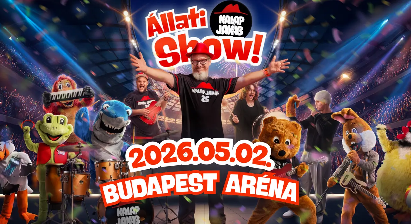 Kalap Jakab koncert Budapesten (Budapest Aréna)