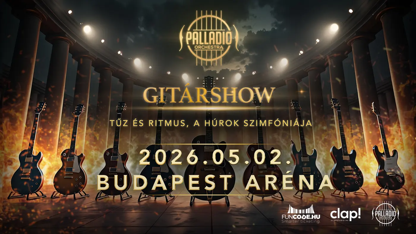PALLADIO ORCHESTRA – GITÁRSHOW koncert Budapesten (Budapest Aréna)