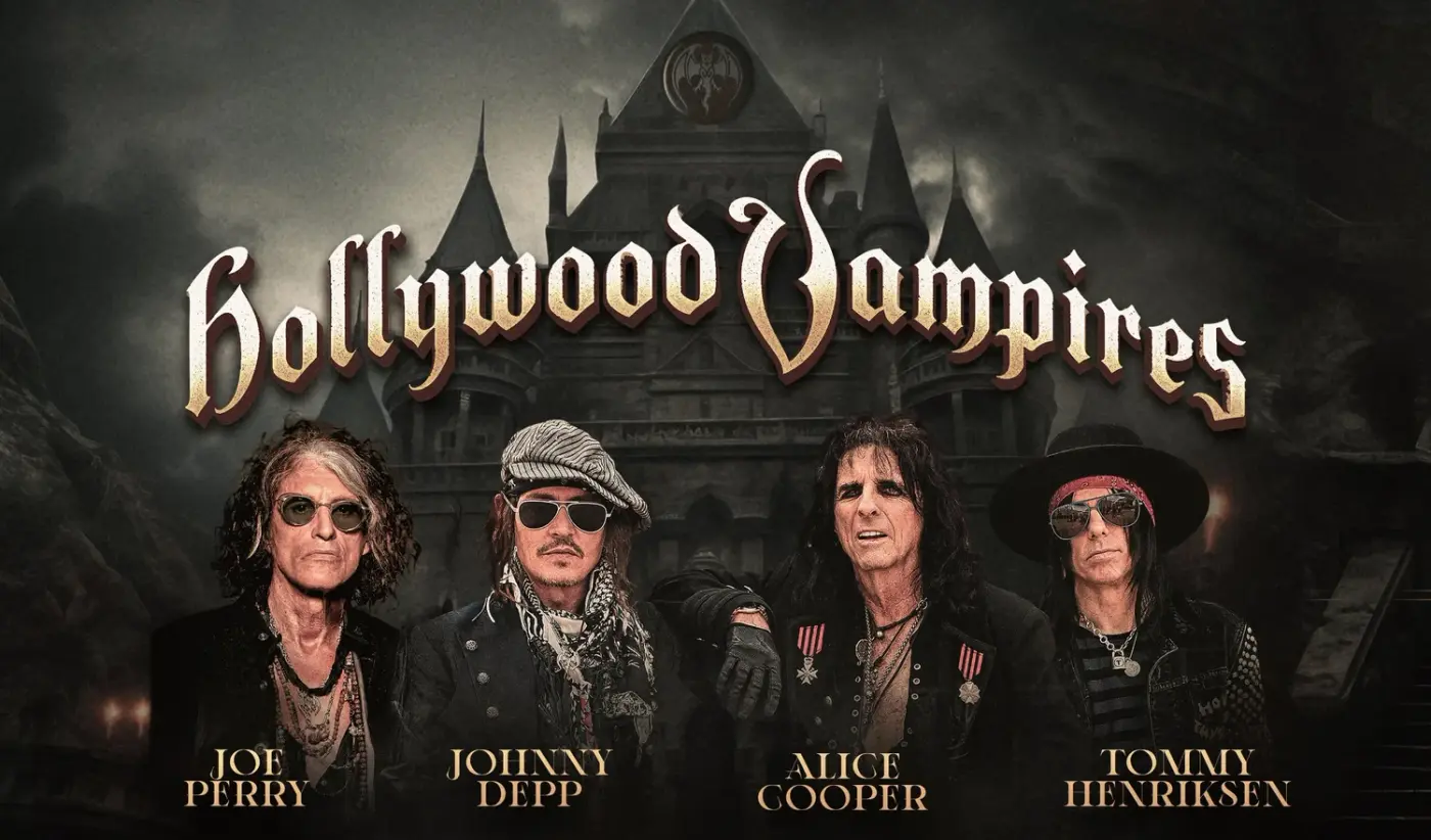 Hollywood Vampires koncert Budapesten (Budapest Aréna)