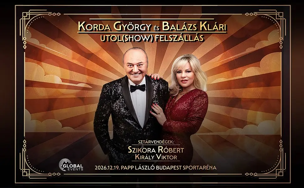 György Korda – Klári Balázs – Last show koncert Budapesten (Budapest Aréna)