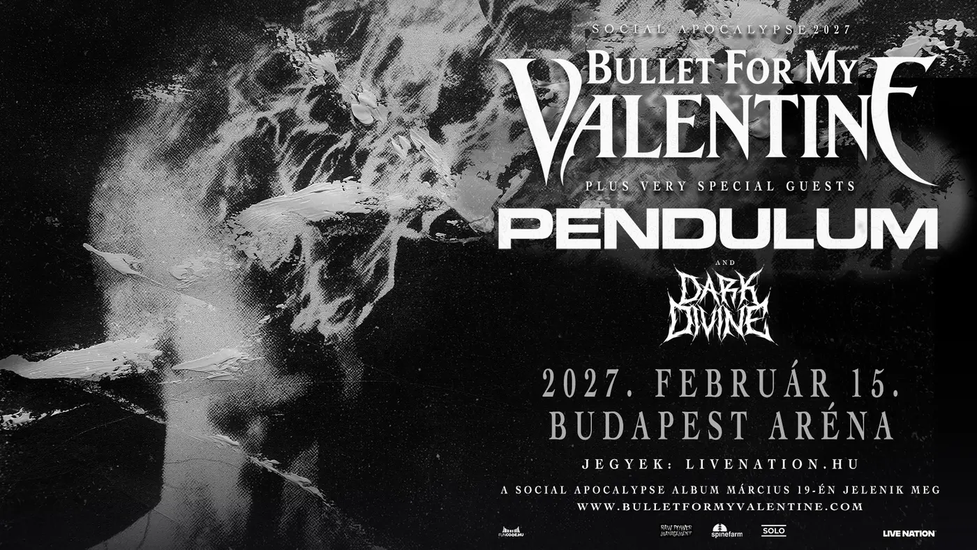 Bullet For My Valentine és Pendulum koncert Budapesten (Budapest Aréna)